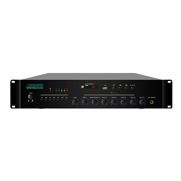 MP260U 60W 6 Zones USB/SD/FM Mixer Amplifier
