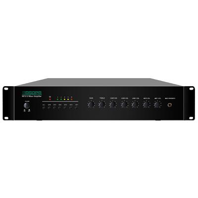 MP212 120W 6 Zones Mixer Amplifier with 2 Mic & 3 Line Inputs