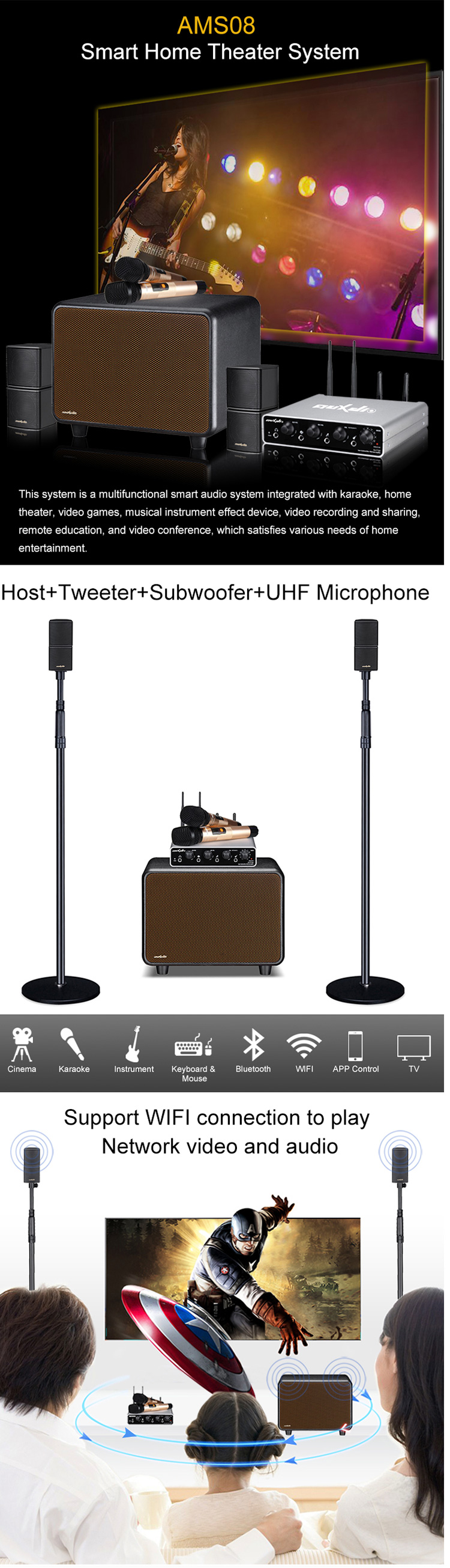 smart home theater receiver