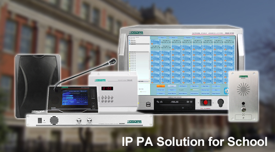IP PA Solution for School
