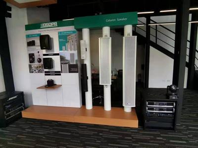 DSPPA Audio Products Displayed in the Showroom in Philippines