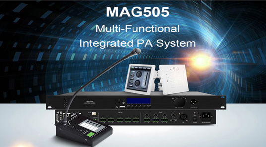 MAG505 Digital Audio Matrix PA System