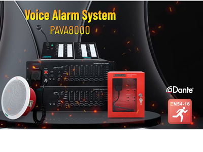 PAVA8000 Voice Alarm System