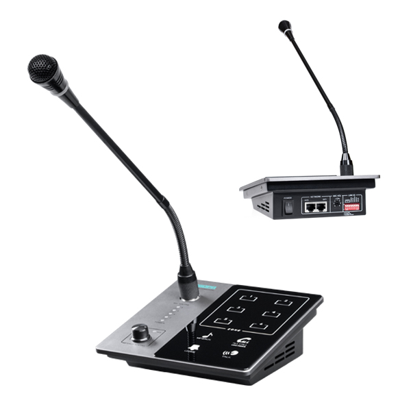 DMA60M 6 Zones Remote Paging Station