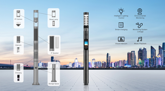 Smart Light Pole System for Smart Cities