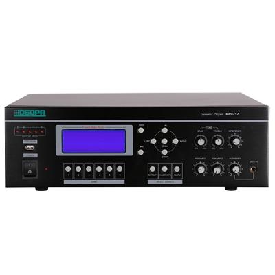 MP8712 120W-450W 6 Zones All in One PA System with mixer amplifier/USB/Tuner & Timer