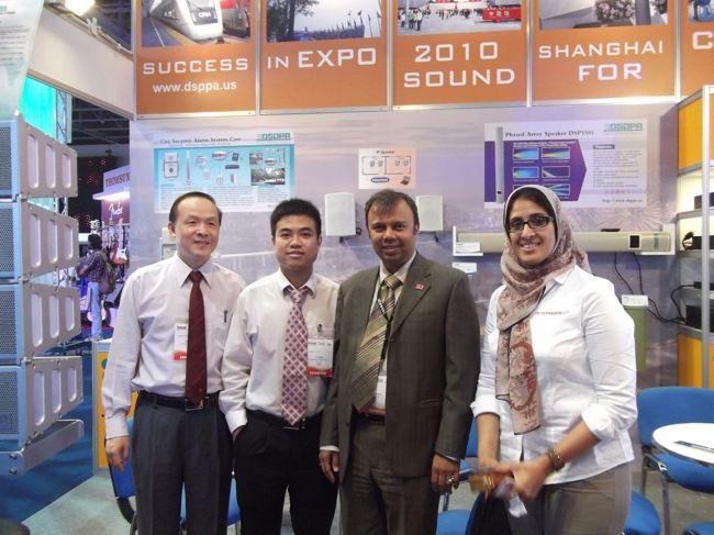 dsppa at Dubai Exhibition of Professional Sound, Light, Music, Audio Visual & Systems Integration Technologies