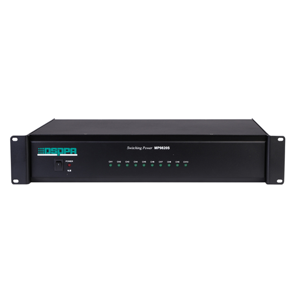 MP9820S PA System 10-channel Switching Power