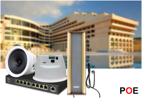 POE IP Network System Solution Of Hotel