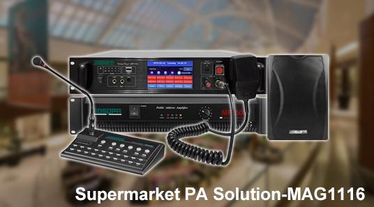 Supermarket PA Solution-MAG1116