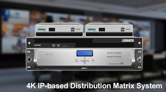 4K IP-based Distribution Matrix System