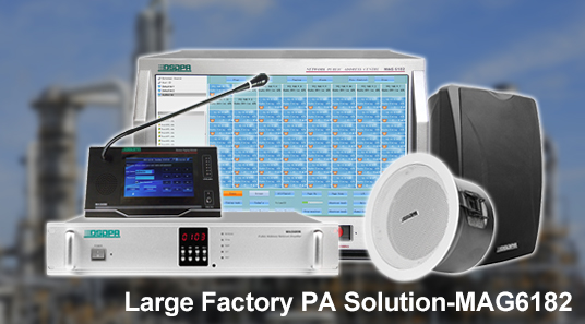 Large Factory PA Solution-MAG6182