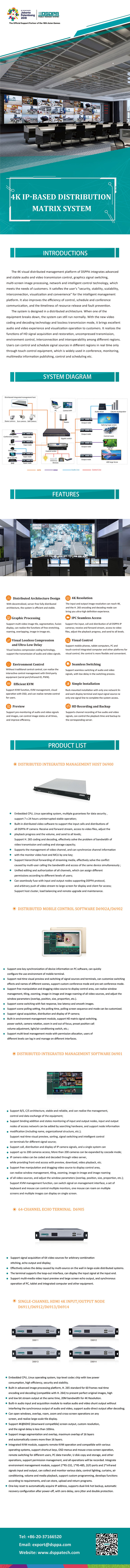 D6900 Distributed Integrated Management Center