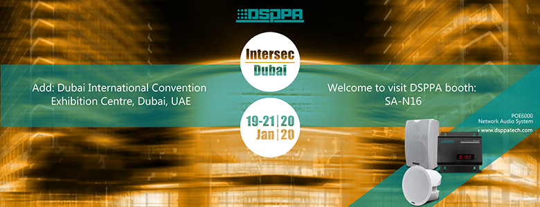 An Invitation to Intersec 2020 in Dubai on 19-21, Jan.