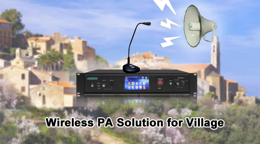 Wireless PA Solution for Village