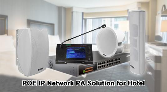 POE IP Network System Solution of Hotel