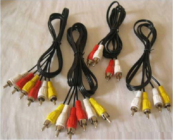 AV Cable (Also Called: Audio and Video Cable)