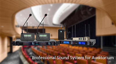Professional Sound System for Auditorium