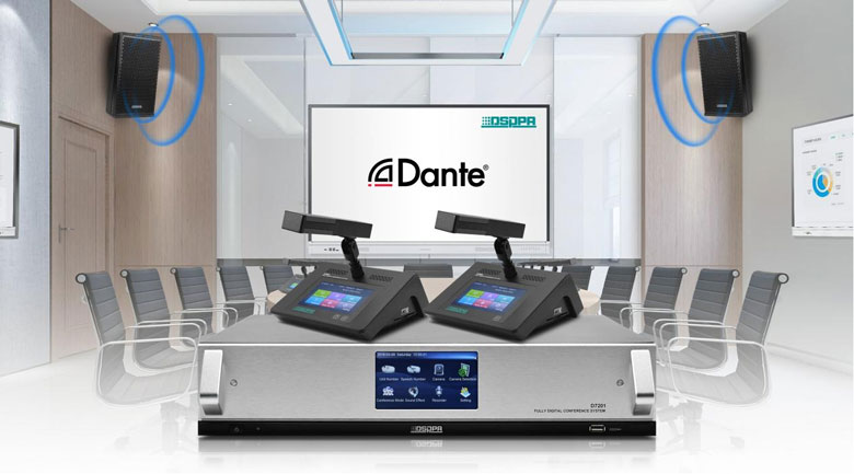D7201 Full Digital Dante Conference System
