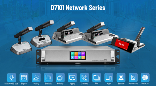 D7101 Series  IP Network Conference System