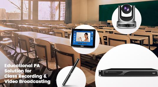 DSP9202 Recording and Broadcasting System for Quality Courses - Features & Applications