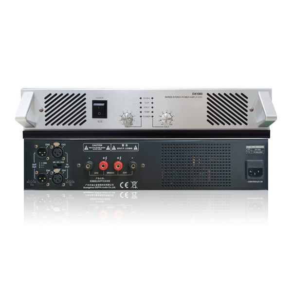 DX1000 Series Dual Channel Class D Digital Amplifier ( DX1500 DX2000 DX2500 DX3000 DX3500 DX4000