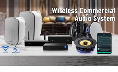 Wireless Commercial Audio System