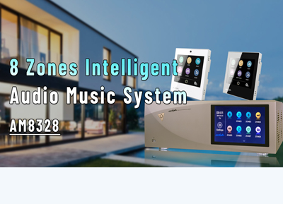 AM8328 8 Zones Intelligent Audio Music System