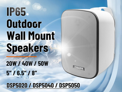 20W/40W/50W IP65 Outdoor Wall Mount Speakers