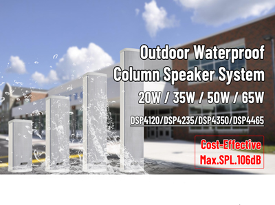 20W/35W/50W/65W Outdoor Waterproof Column Speaker System