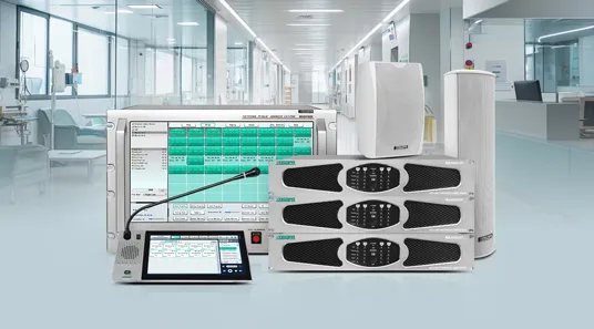 Four-Channel Network Digital Amplifiers Solution for Hospitals MAG6812F/MAG6825F/MAG6835F