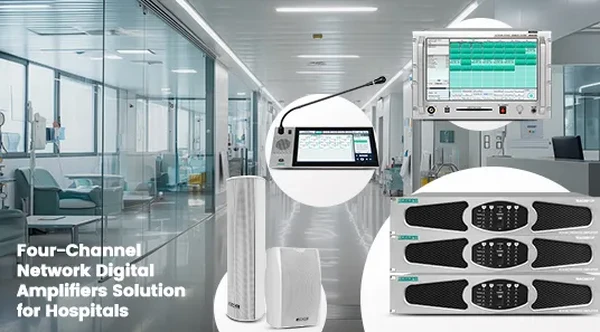 Four-Channel Network Digital Amplifiers Solution for Hospitals MAG6812F/MAG6825F/MAG6835F