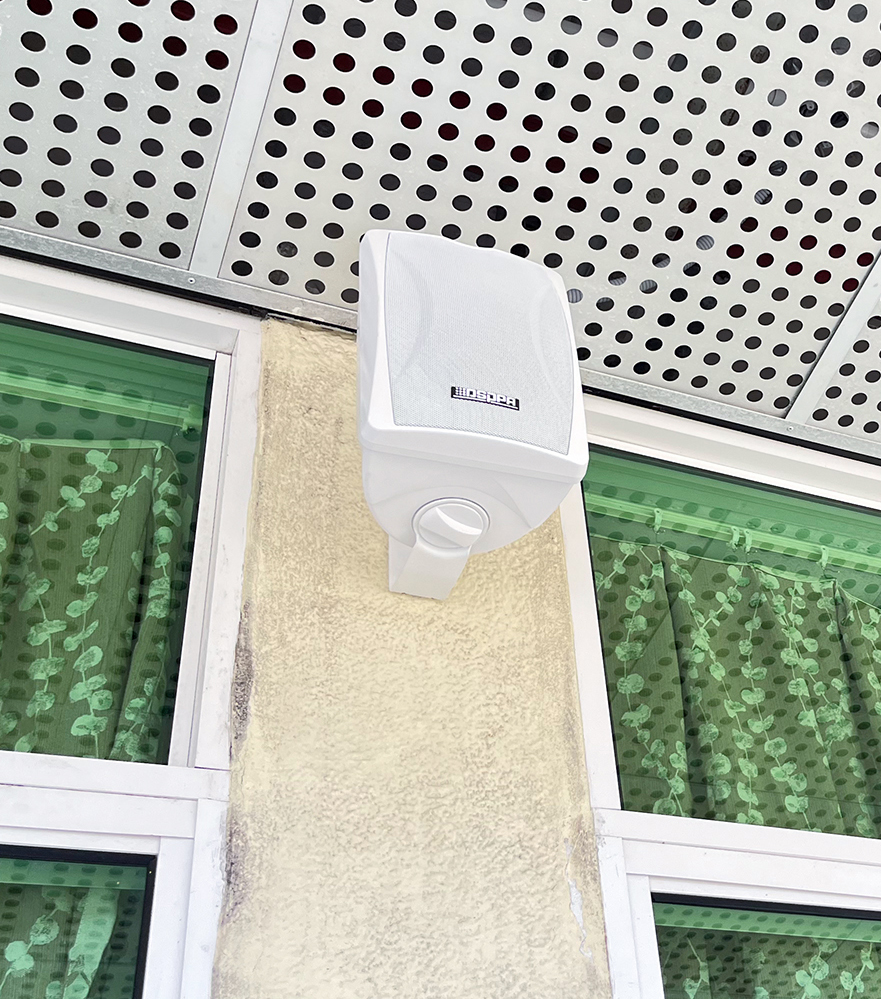 DSPPA wall-mount speakers – outdoor waterproof wall speaker for PA installations