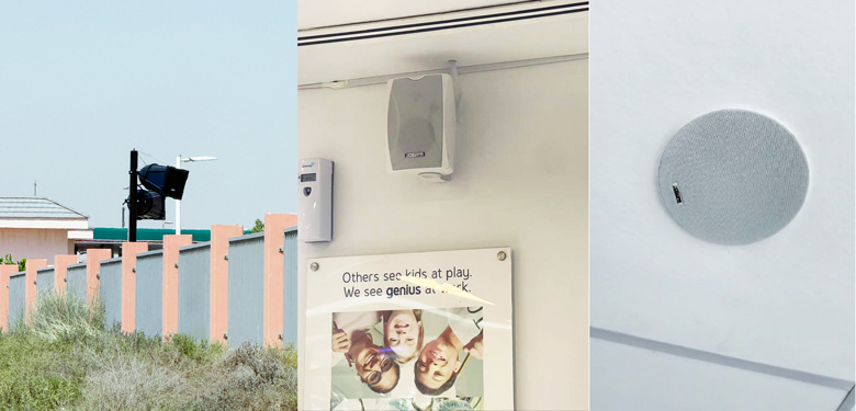  DSPPA speaker selection guide 2026 – horn for outdoor, ceiling for indoor, wall-mount for corridors and mixed-use PA projects