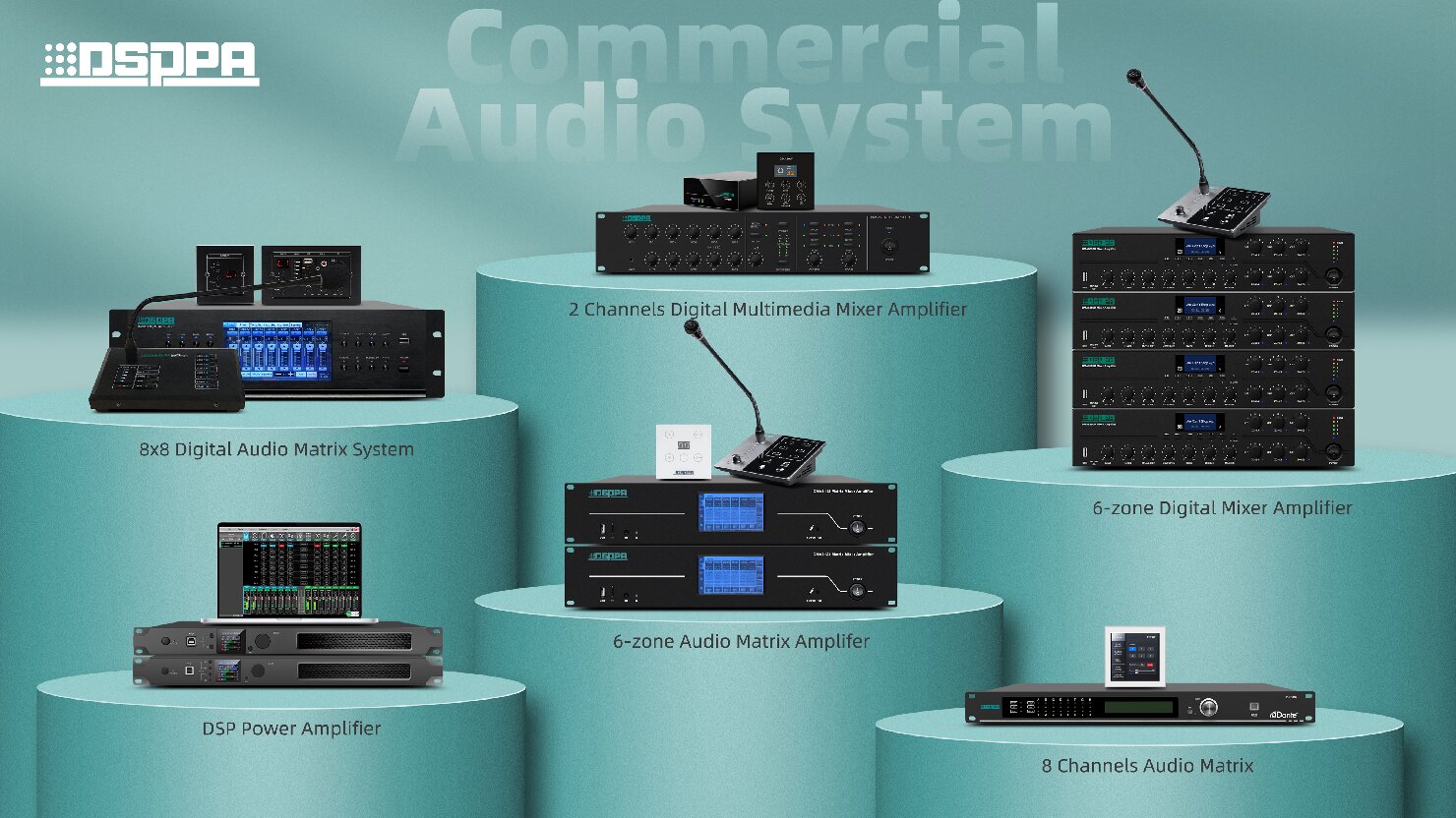 2026 PA amplifiers comparison – DSPPA digital mixer amplifiers and matrix models for commercial installations 2026 PA amplifiers comparison – DSPPA digital mixer amplifiers and matrix models for commercial installations