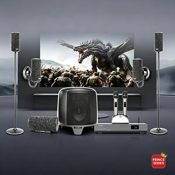 5.1 Channel High-End Home Theater & Karaoke System (Prince Series)