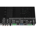 70v 100v and 4 8 ohm dual channel matrix amplifier