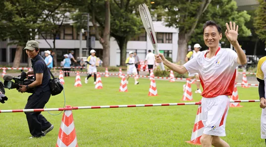 DSPPA | Chairman Wang Heng Runs as Torchbearer at the 20th Asian Games Aichi‑Nagoya 2026 Torch Relay