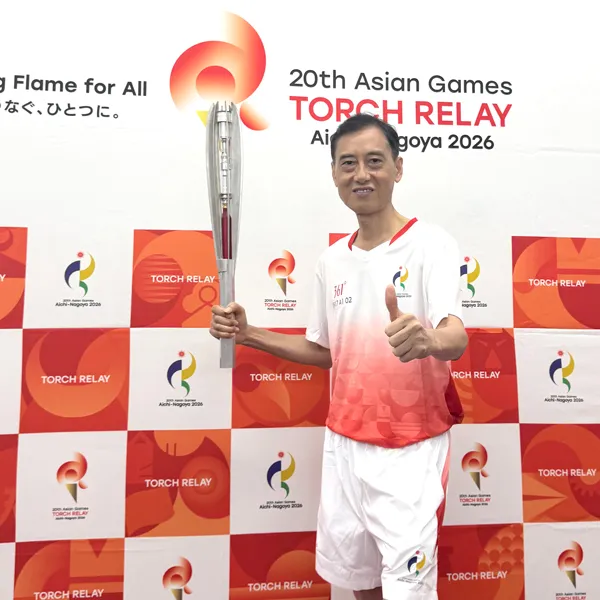 dsppa-chairman-wang-heng-runs-as-torchbearer-at-the-20th-asian-games-aichi-nagoya-2026-torch-relay (