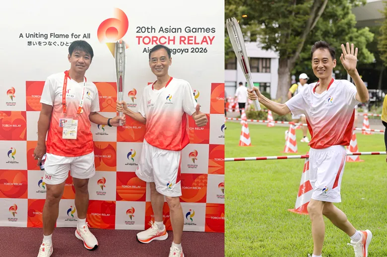 dsppa-chairman-wang-heng-runs-as-torchbearer-at-the-20th-asian-games-aichi-nagoya-2026-torch-relay (